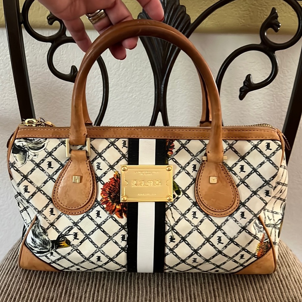 L.A.M.B. Gwen Steffani Marigold Barrel Purse/Bag
